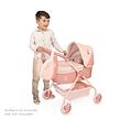 DeCuevas 86074 Môj prvý kočík pre bábiky s taškou Tulipe 2025 - 56 cm