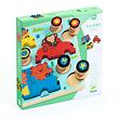 DJECO Vkládací puzzle Autíčko