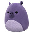 SQUISHMALLOWS Fialová kapybara - Debra, 13 cm