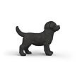 Schleich Čierne šteňa labradorského retrievera