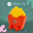 Mary's LED Silikonová noční lampička - hranolky