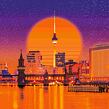 Ravensburger Colecția Neon: Puzzle Berlin 500 piese