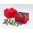 LEGO úložný box 4 - červená