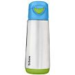 b.box Termoska na pitie šport 500 ml - modrá/zelená