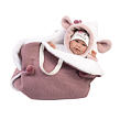 Llorens 74048 NEW BORN - realistická bábika bábätko so zvukmi a mäkkým látkovým telom - 42 cm