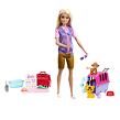 Mattel Barbie Bábika Zahraňuje zvieratká - Blondínka