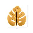Zopa Silikonové kousátko Leaf, žluté