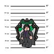 LEGO Harry Potter profesor Snape magnetka