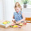 New Classic Toys Box na oběd a piknik - dřevěné potraviny