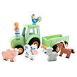 New Classic Toys Traktor s valníkem a zvířátky