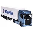 Bburago 1:43 Truck with trailer - Scania 770 S - White Trailer SCANIA