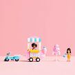 LEGO® Friends 42643 Stánok s cukrovou vatou a skúter