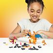 Mattel Mega Construx Pokémon evoluční set - Charmander