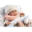 Llorens 74128 NEW BORN realistická bábika bábätko so zvukmi a mäkkým látkovým telom 42 cm