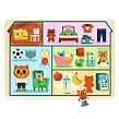 DJECO Vkládací puzzle Domeček