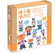 DJECO DIY Magnety na dotvorenie Funky family