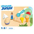 Playmobil JUNIOR: Pieskovisko Zmrzlináreň