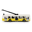 Rappa Trolleybus, öffentliche Verkehrsmittel, gelb, 16 cm