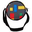 LEGO Colorful Bricks - kulatá crossbody taška