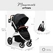 Hauck Športiak UpTown melange black