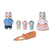 Sylvanian Families Rodina Husky s trojčaty