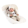 Llorens 73899 NEW BORN CHLAPČEK - realistická bábika bábätko s celovinylovým telom - 40 cm