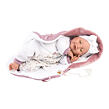 Llorens 74040 NEW BORN - žmurkacia realistická bábika bábätko so zvukmi a mäkkým látkovým telom - 42
