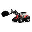 Bruder Traktor MASSEY FERGUSON + čelný nakladač