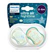 Philips AVENT Cumlík Ultra air nočný 0-6m , 2ks