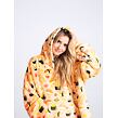 Cozy Noxxiez CH351 Sushi - hrejivá televízna mikinová deka s kapucňou pre teenagerov a dospelých