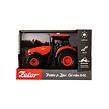 Teddies Traktor Zetor plast na setrvačník, na baterie se světlem, se zvukem