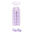 MGA Rainbow High Junior Fashion bábika v pyžame - Violet Willow