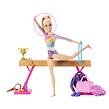 Mattel Barbie Gymnastka na kladine