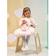 Llorens 73808 NEW BORN DIEVČATKO - realistická bábika bábätko s celovinylovým telom - 40 cm