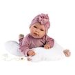 Llorens 74118 NEW BORN - realistická bábika bábätko so zvukmi a mäkkým látkovým telom - 42 cm