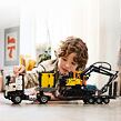 Camion Volvo FMX LEGO® Technic 42175 și excavator electric Volvo EC230