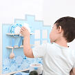 New Classic Toys Dřevěná romantická kuchyňka - světle modrá