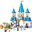 LEGO® Disney 43275 Popoluškin zámok a kočiar s koňmi