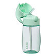 b.box Láhev na pití s brčkem Junior 380 ml - spearmint