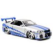 Jada Rychle a zběsile auto 2002 Nissan Skyline 1:24