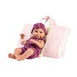 Llorens 73812 NEW BORN dievčatko, realistická bábika bábätko s celovinylovým telom - 40 cm