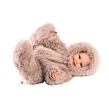 Llorens 74506 NEW BORN realistická bábika bábätko so zvukmi a mäkkým látkovým telom 45 cm