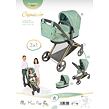 DeCuevas 81773 Skládací kočárek pro panenky 3 v 1 s taškou Capriccio 2025 - 73 cm