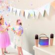 Maxlife Bluetooth karaoke set MXKS-200 bílý