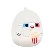 SQUISHMALLOWS Sivý žralok s popcornom - Gordon, 35 cm