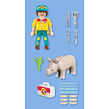 Playmobil DuoPack Ošetrovateľ s nosorožcom