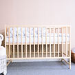Detská postieľka New Baby BASIC prírodná