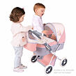 DeCuevas 85086 Skladací kočík pre bábiky s taškou FUNNY 2023 - 60 cm