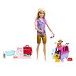 Mattel Barbie Bábika Zahraňuje zvieratká - Blondínka