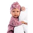 Llorens 74118 NEW BORN - realistická bábika bábätko so zvukmi a mäkkým látkovým telom - 42 cm